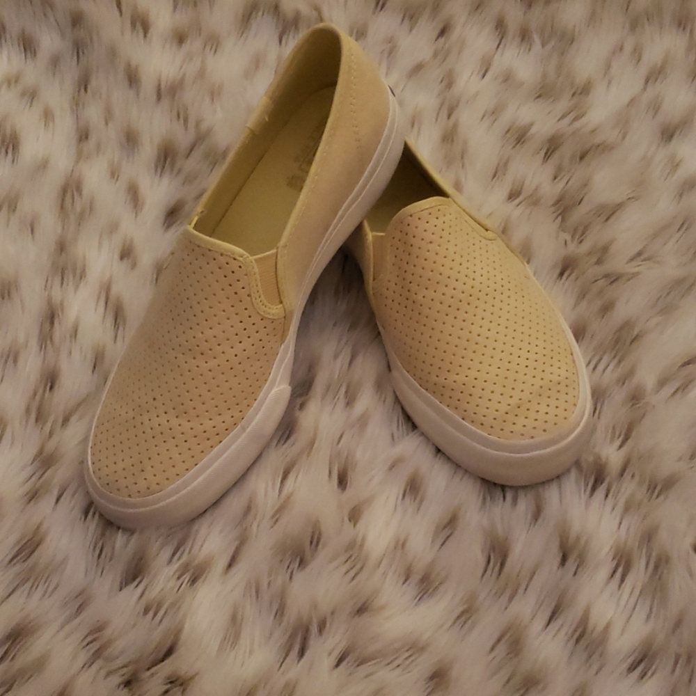 Yellow Slip on Keds